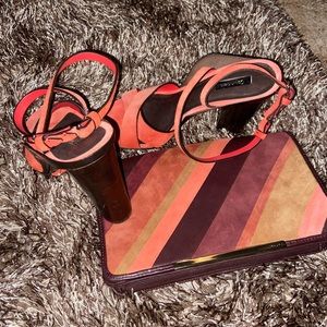 Calvin Klein suave ankle platform sandals | 38